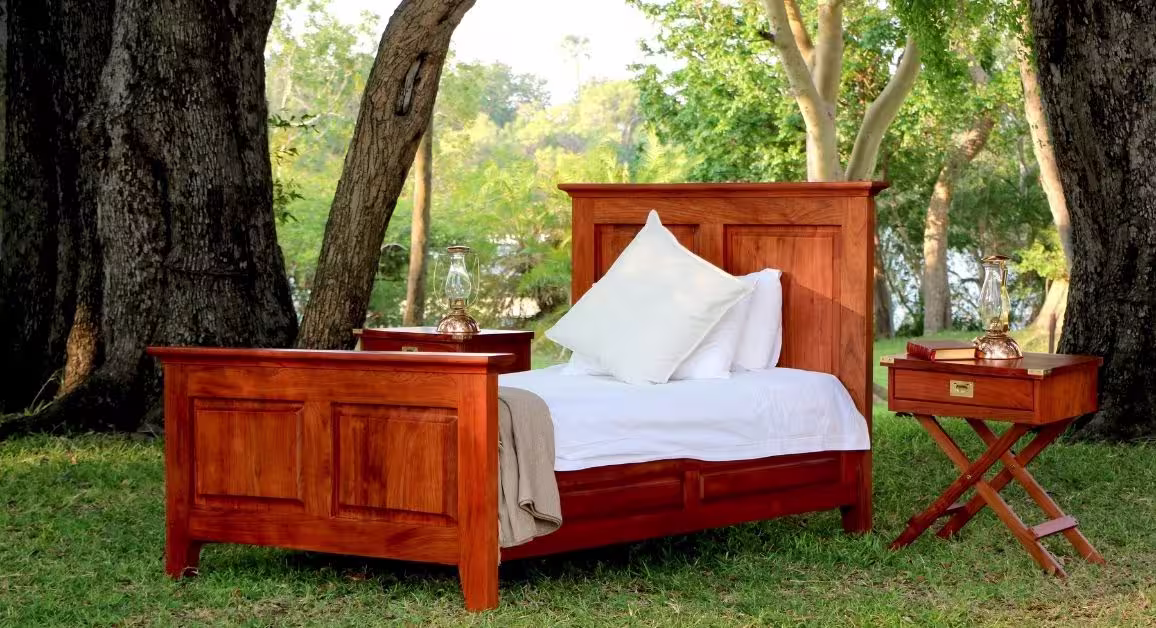 Bagamyo Bed Single Teak